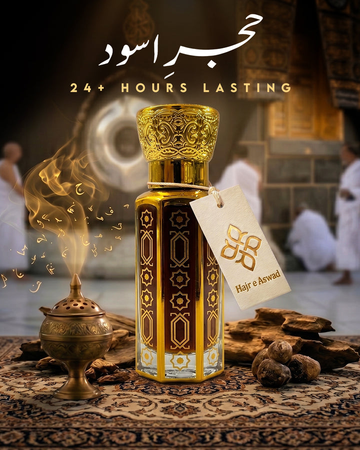 Hajr-e-Aswad Attars | Strong, Long-Lasting Pure Fragrance