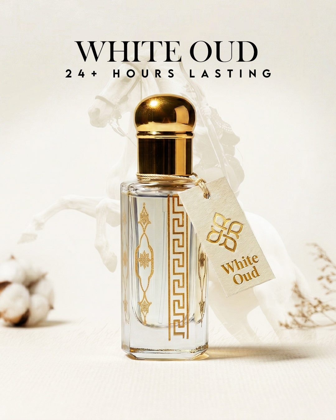 Premium White Oud Attar | 100% Pure High-Concentration